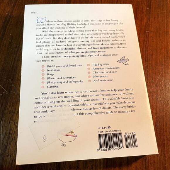 4 books 3 Wedding 1 crossword Creative wedding - Picture 8 of 8